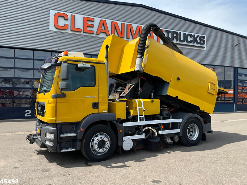 MAN TGM 18.290 4x2 Johnston Beam VT 800 Left and right sweeper - Возило за метење: слика 2 MAN TGM 18.290 4x2 Johnston Beam VT 800 Left and right sweeper - Возило за метење: слика 2
