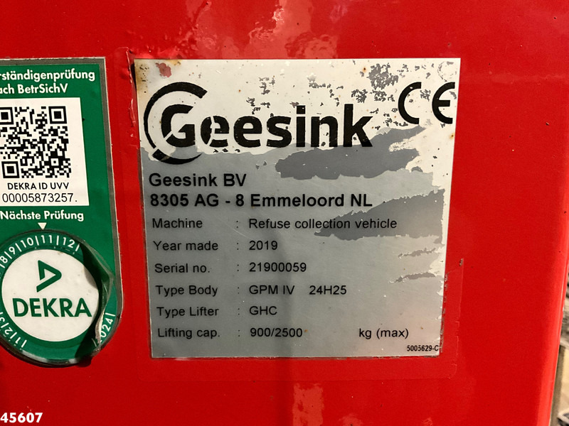 Камион за ѓубре MAN TGS 26.320 Euro 6 Geesink 24 m³ GHC: слика 20