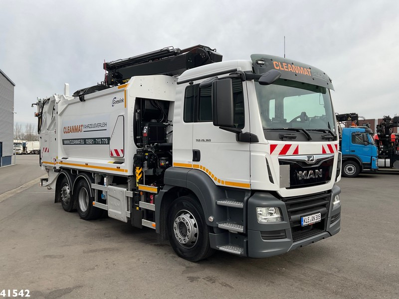 MAN TGS 26.360 Hiab 23 ton/meter laadkraan - Камион за ѓубре: слика 2 MAN TGS 26.360 Hiab 23 ton/meter laadkraan - Камион за ѓубре: слика 2