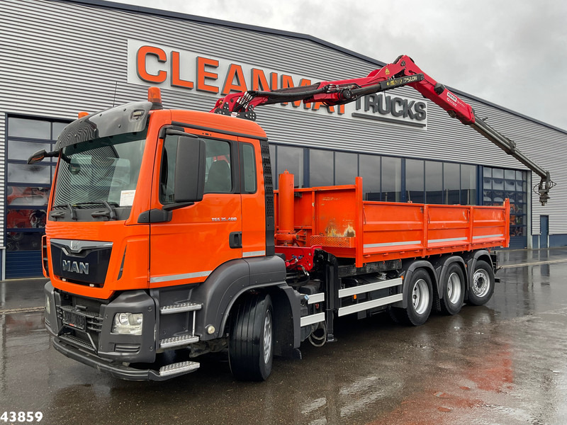 MAN TGS 35.400 8x4 Euro 6 Palfinger 17 Tonmeter Z-kraan - Кипер, Камион со кран: слика 2 MAN TGS 35.400 8x4 Euro 6 Palfinger 17 Tonmeter Z-kraan - Кипер, Камион со кран: слика 2