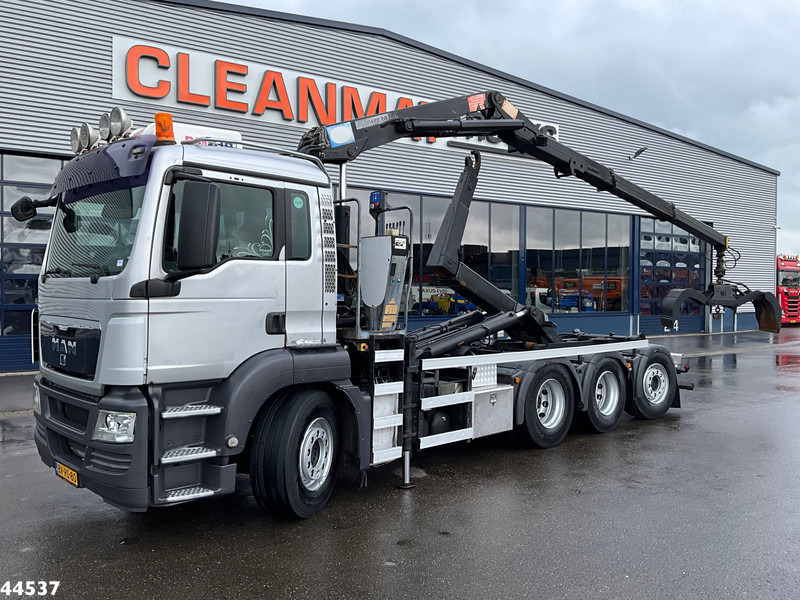 MAN TGS 35.400 8x4 HMF 16 Tonmeter Z-kraan - Камион со кука за подигање: слика 1 MAN TGS 35.400 8x4 HMF 16 Tonmeter Z-kraan - Камион со кука за подигање: слика 1