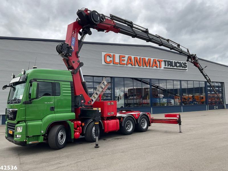 MAN TGS 35.500 8x4 HMF 95 Tonmeter laadkraan bj. 2019! - Камион со кран: слика 1 MAN TGS 35.500 8x4 HMF 95 Tonmeter laadkraan bj. 2019! - Камион со кран: слика 1
