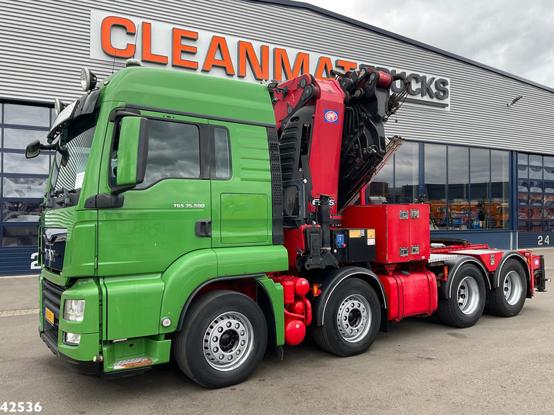 MAN TGS 35.500 8x4 HMF 95 Tonmeter laadkraan bj. 2019! - Камион со кран: слика 2 MAN TGS 35.500 8x4 HMF 95 Tonmeter laadkraan bj. 2019! - Камион со кран: слика 2