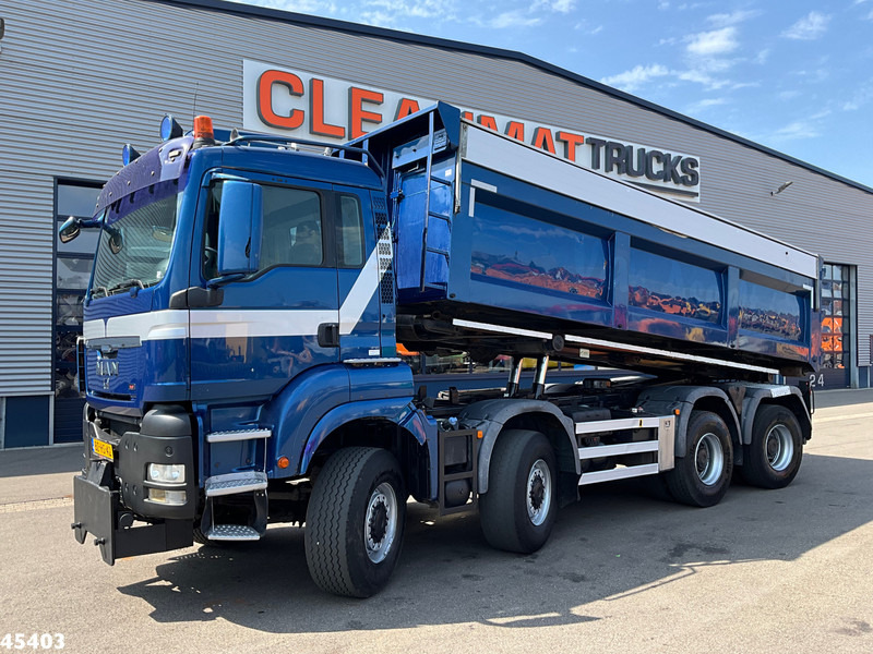 MAN TGS 43.440 8x8 HTS 30 Ton containersysteem + Vossebelt 20m³ container - Камион со кабелски систем: слика 3 MAN TGS 43.440 8x8 HTS 30 Ton containersysteem + Vossebelt 20m³ container - Камион со кабелски систем: слика 3