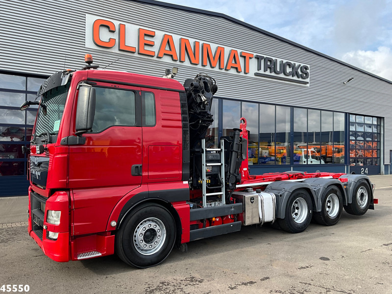 MAN TGX 35.480 8x4 Euro 6 Hiab 28 Tonmeter laadkraan - Камион со кука за подигање, Камион со кран: слика 2 MAN TGX 35.480 8x4 Euro 6 Hiab 28 Tonmeter laadkraan - Камион со кука за подигање, Камион со кран: слика 2