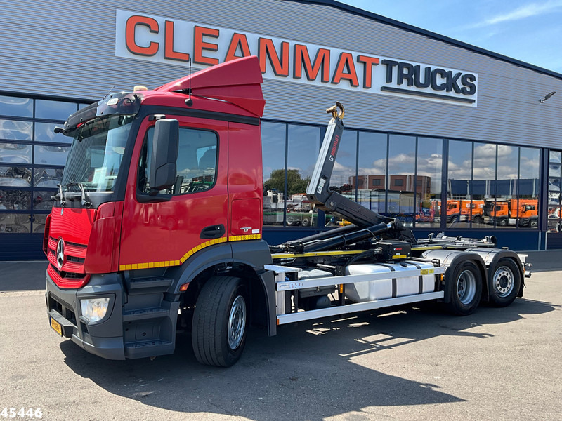 Mercedes-Benz Antos 2543 Euro 6 Multilift 26 Ton haakarmsysteem - Камион со кука за подигање: слика 1 Mercedes-Benz Antos 2543 Euro 6 Multilift 26 Ton haakarmsysteem - Камион со кука за подигање: слика 1