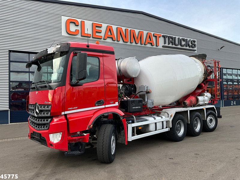 Mercedes-Benz Arocs 3640 Euro 6 Concrete mixer 9m³ - Камион миксер за бетон: слика 1 Mercedes-Benz Arocs 3640 Euro 6 Concrete mixer 9m³ - Камион миксер за бетон: слика 1