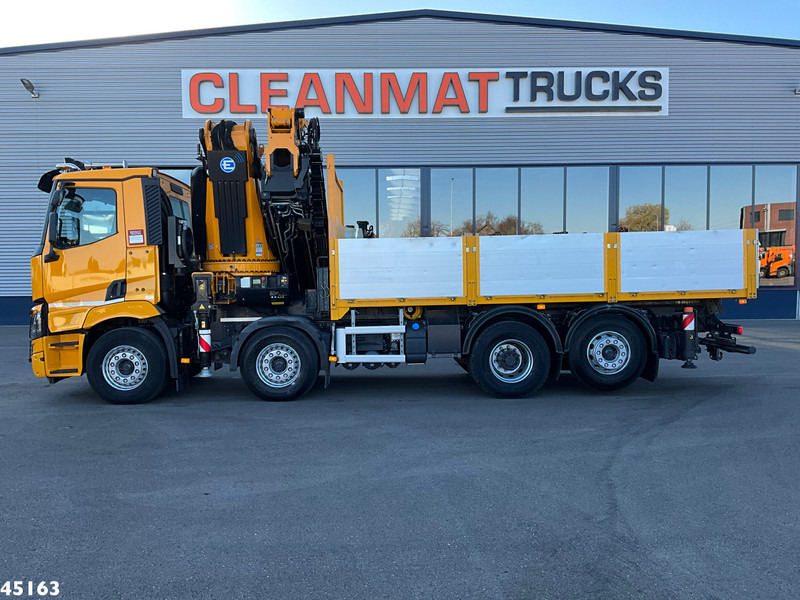 Renault C 380 8x2 Euro 6 Effer 95 Tonmeter laadkraan + Fly-Jib Just 39.453 km! - Камион со кран: слика 2 Renault C 380 8x2 Euro 6 Effer 95 Tonmeter laadkraan + Fly-Jib Just 39.453 km! - Камион со кран: слика 2