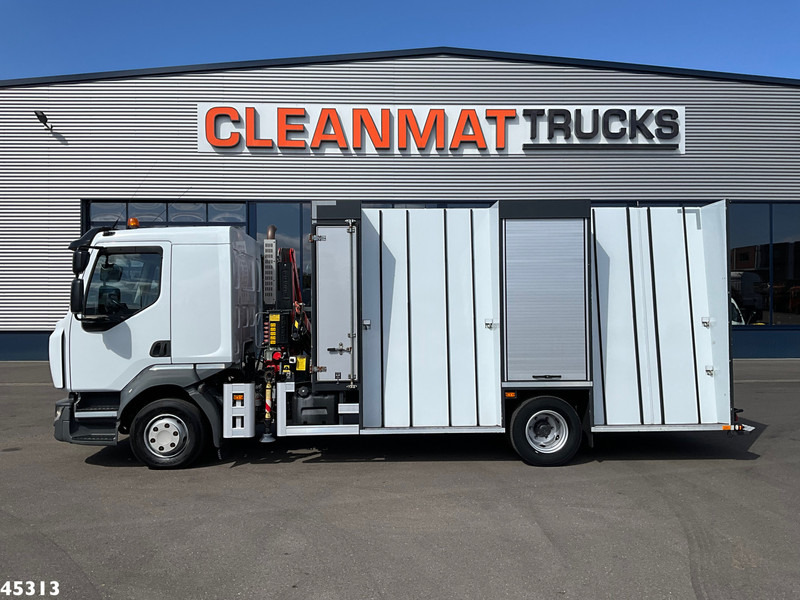 Renault D 220 Euro 6 Fassi 2,3 Tonmeter laadkraan Just 153.536 km! - Камион со кран: слика 3 Renault D 220 Euro 6 Fassi 2,3 Tonmeter laadkraan Just 153.536 km! - Камион со кран: слика 3