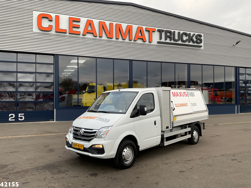 SAIC Maxus EV80 LWB Veegvuilkipper 100% elektrisch - Камион за ѓубре: слика 2 SAIC Maxus EV80 LWB Veegvuilkipper 100% elektrisch - Камион за ѓубре: слика 2