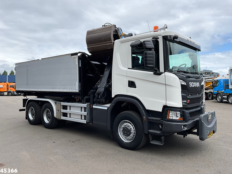 Scania G 410 6x6 Euro 6 Palfinger 17 Tonmeter Z-kraan - Кипер, Камион со кран: слика 5 Scania G 410 6x6 Euro 6 Palfinger 17 Tonmeter Z-kraan - Кипер, Камион со кран: слика 5