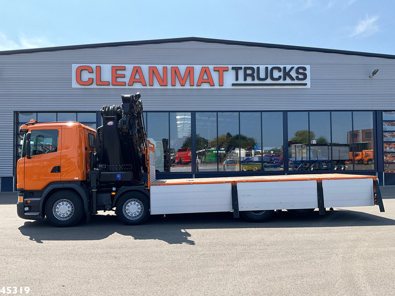 Scania G 450 Euro 6 HMF 60 Tonmeter laadkraan + Fly-Jib - Камион со кран: слика 4 Scania G 450 Euro 6 HMF 60 Tonmeter laadkraan + Fly-Jib - Камион со кран: слика 4