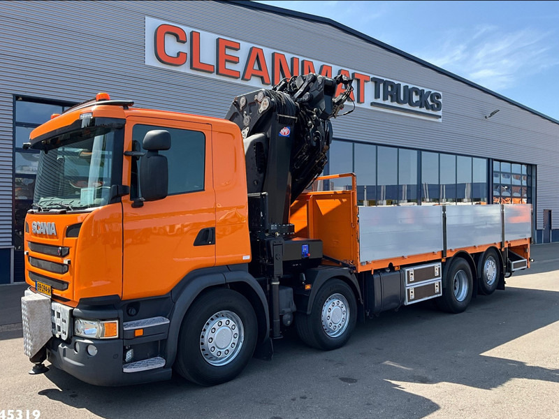 Scania G 450 Euro 6 HMF 60 Tonmeter laadkraan + Fly-Jib - Камион со кран: слика 2 Scania G 450 Euro 6 HMF 60 Tonmeter laadkraan + Fly-Jib - Камион со кран: слика 2