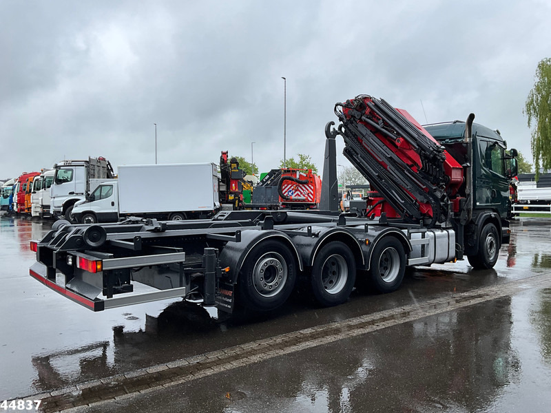 Scania G480 8x4 HMF 60 Tonmeter laadkraan + Fly-jib - Камион со кука за подигање, Камион со кран: слика 5 Scania G480 8x4 HMF 60 Tonmeter laadkraan + Fly-jib - Камион со кука за подигање, Камион со кран: слика 5