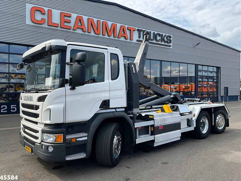 Scania P 340 Euro 6 CNG 21 Ton haakarmsysteem Just 140.611 km! - Камион со кука за подигање: слика 1 Scania P 340 Euro 6 CNG 21 Ton haakarmsysteem Just 140.611 km! - Камион со кука за подигање: слика 1