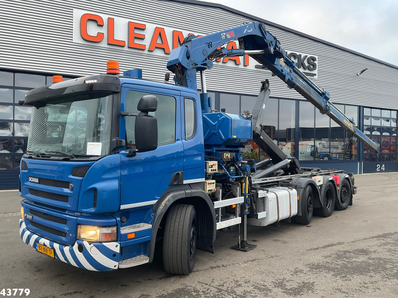 Scania P 360 8x2 Hiab 21 Tonmeter laadkraan - Камион со кука за подигање, Камион со кран: слика 1 Scania P 360 8x2 Hiab 21 Tonmeter laadkraan - Камион со кука за подигање, Камион со кран: слика 1