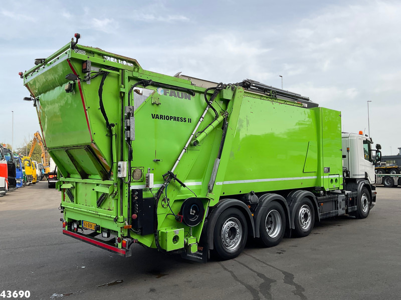 Scania P 360 Faun 18m³ + Hiab crane + Underground Container Washing Installation - Камион за ѓубре: слика 5 Scania P 360 Faun 18m³ + Hiab crane + Underground Container Washing Installation - Камион за ѓубре: слика 5