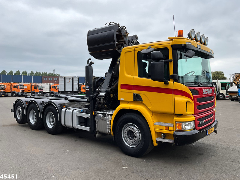 Scania P 410 8x4 Euro 6 Palfinger 14 Tonmeter Z-kraan - Камион со кука за подигање, Камион со кран: слика 3 Scania P 410 8x4 Euro 6 Palfinger 14 Tonmeter Z-kraan - Камион со кука за подигање, Камион со кран: слика 3