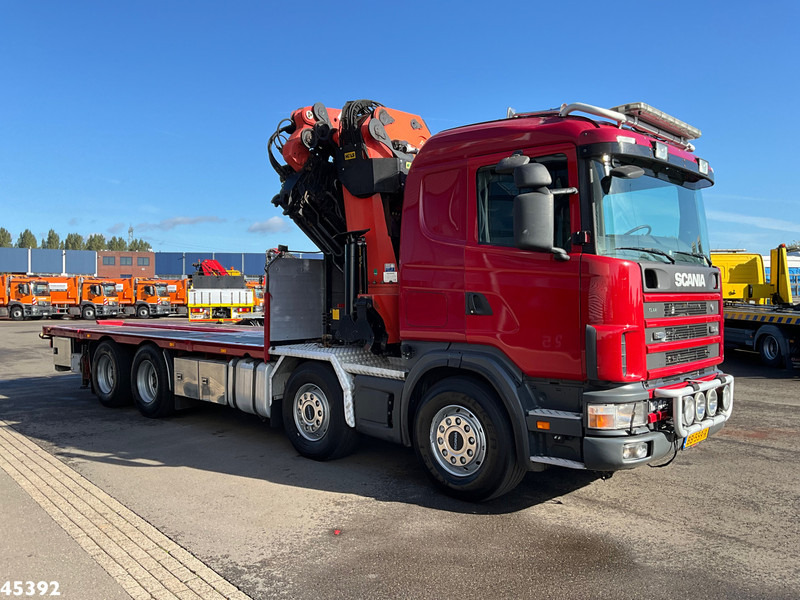 Scania R 124.420 8x4 Palfinger 72 Tonmeter laadkraan + Fly-Jib! - Камион со кран: слика 3 Scania R 124.420 8x4 Palfinger 72 Tonmeter laadkraan + Fly-Jib! - Камион со кран: слика 3