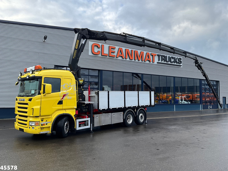Scania R 380 Palfinger 29 Tonmeter laadkraan + Fly-Jib - Камион со кран: слика 1 Scania R 380 Palfinger 29 Tonmeter laadkraan + Fly-Jib - Камион со кран: слика 1