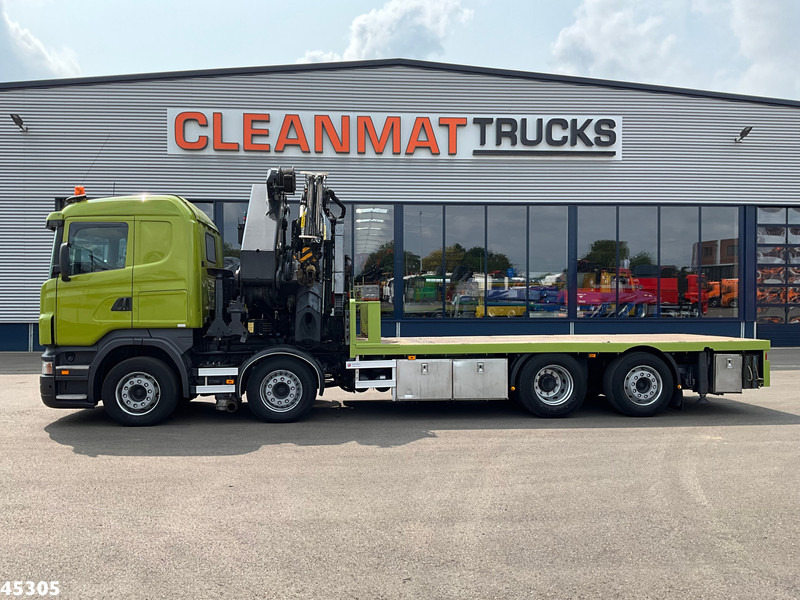Scania R 420 8x2 manual Palfinger 85 Tonmeter laadkraan + Fly-Jib - Камион со кран: слика 3 Scania R 420 8x2 manual Palfinger 85 Tonmeter laadkraan + Fly-Jib - Камион со кран: слика 3