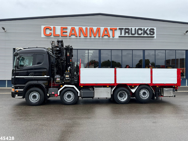 Scania R 480 8x2 Retarder Hiab 47 Tonmeter laadkraan + Fly-Jib! Just 242.931 km! - Камион со кран: слика 3 Scania R 480 8x2 Retarder Hiab 47 Tonmeter laadkraan + Fly-Jib! Just 242.931 km! - Камион со кран: слика 3