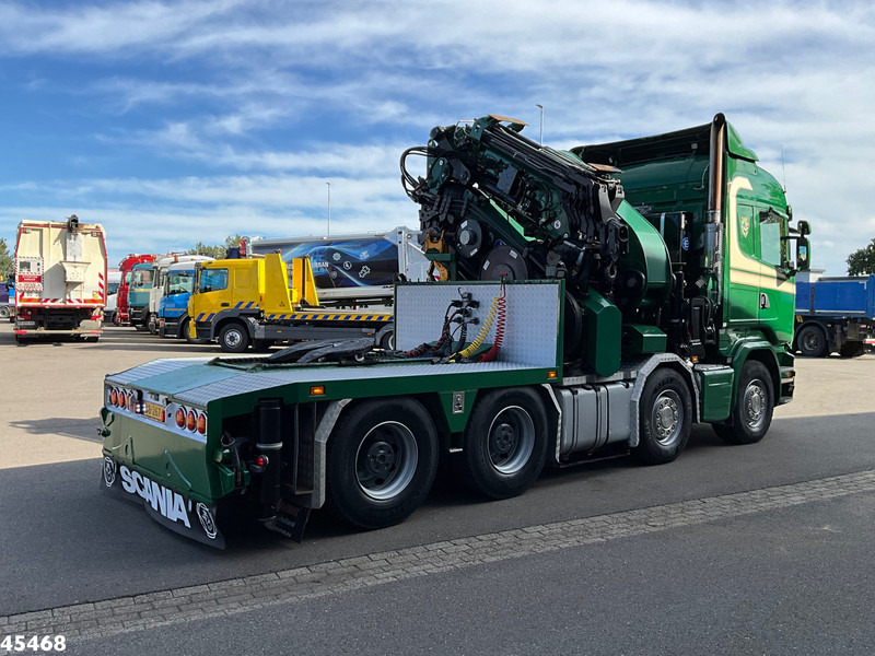 Scania R 490 8x4 Euro 6 Effer 140 Tonmeter laadkraan + Fly-Jib Just 283.508 km - Камион со кран: слика 4 Scania R 490 8x4 Euro 6 Effer 140 Tonmeter laadkraan + Fly-Jib Just 283.508 km - Камион со кран: слика 4