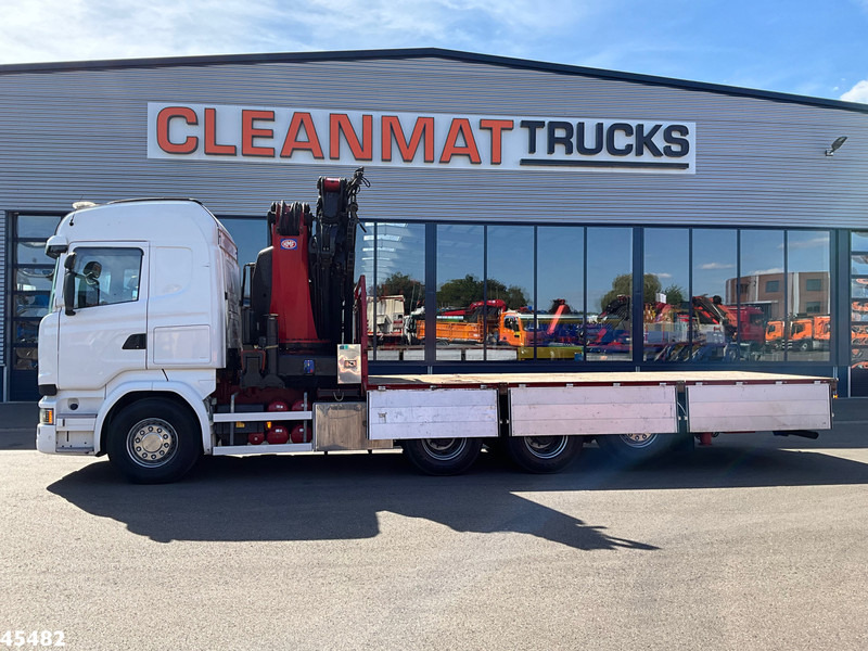 Scania R 490 8x4 Euro 6 Retarder HMF 60 Tonmeter laadkraan + Fly-Jib - Камион со кран: слика 4 Scania R 490 8x4 Euro 6 Retarder HMF 60 Tonmeter laadkraan + Fly-Jib - Камион со кран: слика 4