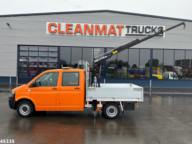 Volkswagen Transporter 2.0 TDI DC Hiab 1,3 Tonmeter laadkraan Just 194.250 km! - Камион со кран: слика 1 Volkswagen Transporter 2.0 TDI DC Hiab 1,3 Tonmeter laadkraan Just 194.250 km! - Камион со кран: слика 1