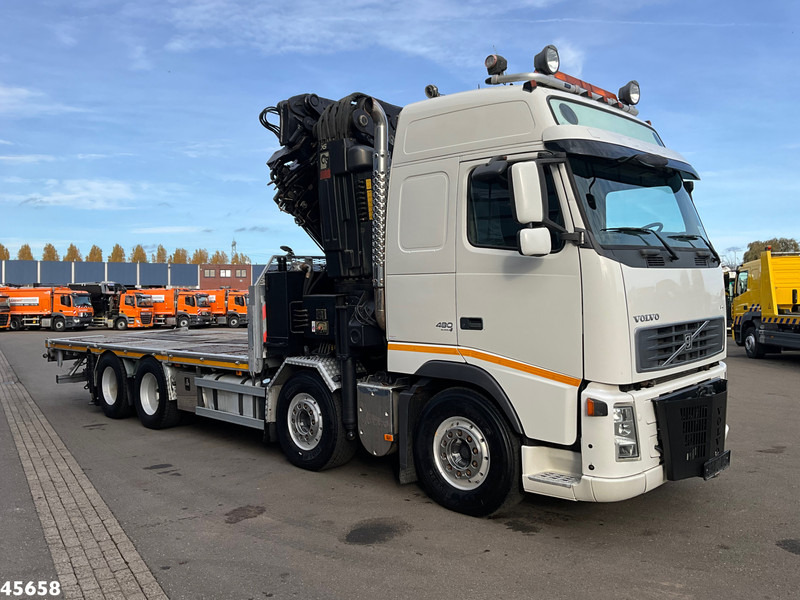 Volvo FH 480 8x4 Retarder Hiab 80 Tonmeter laadkraan + Fly-Jib! - Камион со кран: слика 3 Volvo FH 480 8x4 Retarder Hiab 80 Tonmeter laadkraan + Fly-Jib! - Камион со кран: слика 3