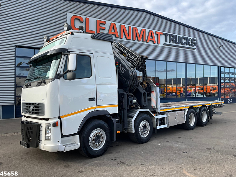 Volvo FH 480 8x4 Retarder Hiab 80 Tonmeter laadkraan + Fly-Jib! - Камион со кран: слика 2 Volvo FH 480 8x4 Retarder Hiab 80 Tonmeter laadkraan + Fly-Jib! - Камион со кран: слика 2