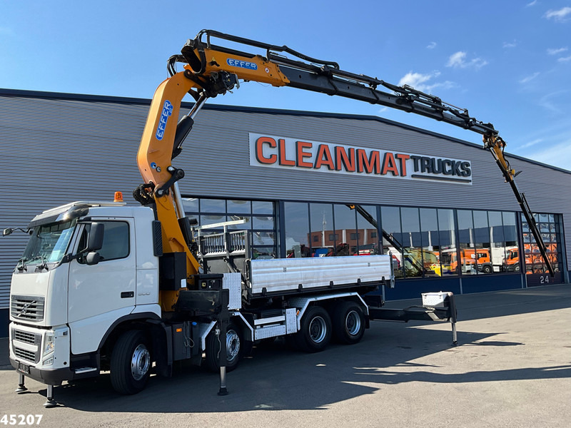 Volvo FH 500 8x4 Effer 65 Tonmeter laadkraan + Fly-Jib - Кипер, Камион со кран: слика 2 Volvo FH 500 8x4 Effer 65 Tonmeter laadkraan + Fly-Jib - Кипер, Камион со кран: слика 2