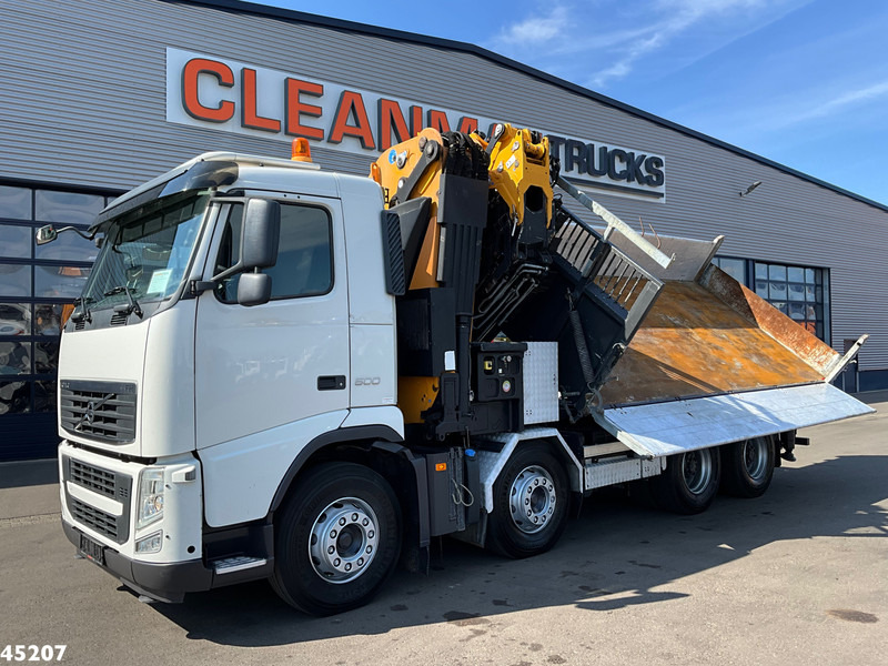 Volvo FH 500 8x4 Effer 65 Tonmeter laadkraan + Fly-Jib - Кипер, Камион со кран: слика 3 Volvo FH 500 8x4 Effer 65 Tonmeter laadkraan + Fly-Jib - Кипер, Камион со кран: слика 3