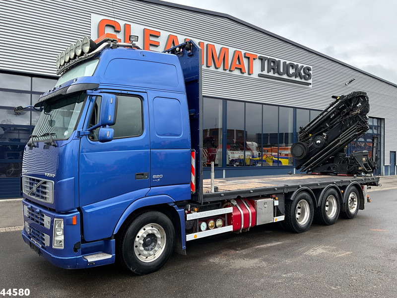 Volvo FH 520 8x4 Euro 5 Hiab 24 Tonmeter laadkraan + Fly-jib - Камион со кран: слика 3 Volvo FH 520 8x4 Euro 5 Hiab 24 Tonmeter laadkraan + Fly-jib - Камион со кран: слика 3