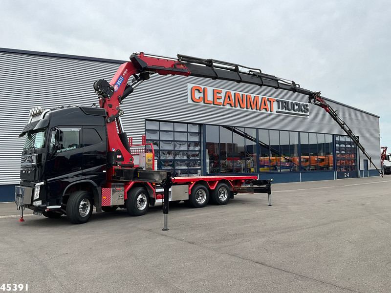 Камион со кран Volvo FH 540 8x4 HMF 85 Tonmeter laadkraan + Fly-Jib Just 222.786 km!: слика 1