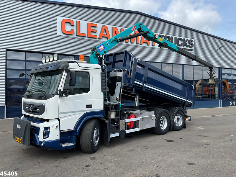 Volvo FM 330 6x2/6x4 Hydrodrive HMF 16 Tonmeter Z-kraan - Кипер, Камион со кран: слика 1 Volvo FM 330 6x2/6x4 Hydrodrive HMF 16 Tonmeter Z-kraan - Кипер, Камион со кран: слика 1
