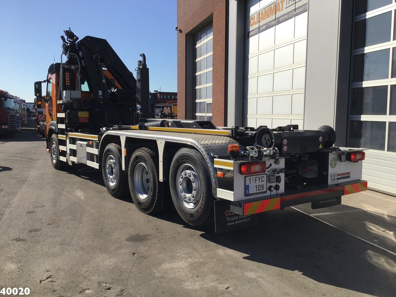 Volvo FM 420 8x2 HMF 28 ton/meter laadkraan Welvaarts weighing system - Камион со кука за подигање, Камион со кран: слика 3 Volvo FM 420 8x2 HMF 28 ton/meter laadkraan Welvaarts weighing system - Камион со кука за подигање, Камион со кран: слика 3
