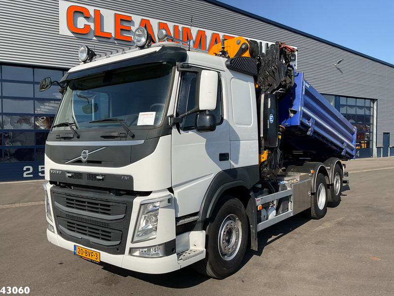 Volvo FM 460 Effer 26 Tonmeter laadkraan Kipper Just 94.130 km! - Кипер, Камион со кран: слика 2 Volvo FM 460 Effer 26 Tonmeter laadkraan Kipper Just 94.130 km! - Кипер, Камион со кран: слика 2