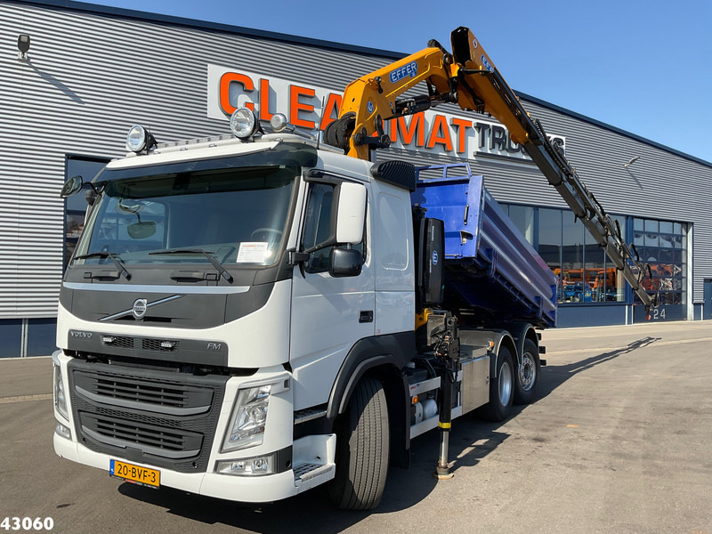 Volvo FM 460 Effer 26 Tonmeter laadkraan Kipper Just 94.130 km! - Камион со кран: слика 1 Volvo FM 460 Effer 26 Tonmeter laadkraan Kipper Just 94.130 km! - Камион со кран: слика 1