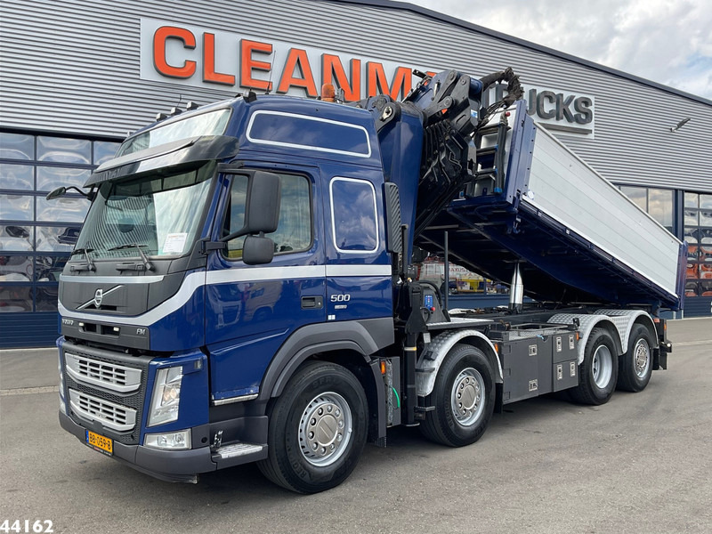Volvo FM 500 Euro 6 HMF 50 Tonmeter laadkraan + Fly-Jib - Кипер, Камион со кран: слика 2 Volvo FM 500 Euro 6 HMF 50 Tonmeter laadkraan + Fly-Jib - Кипер, Камион со кран: слика 2