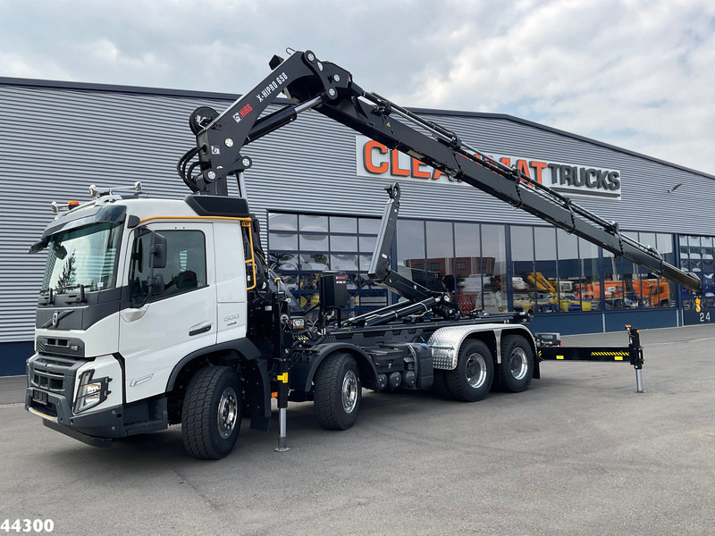 Volvo FMX 500 8x4 Euro 6 Hiab 65 Tonmeter laadkraan + Multilift 25 Ton haakarmsysteem NEW AND UNUSED! - Камион со кука за подигање, Камион со кран: слика 1 Volvo FMX 500 8x4 Euro 6 Hiab 65 Tonmeter laadkraan + Multilift 25 Ton haakarmsysteem NEW AND UNUSED! - Камион со кука за подигање, Камион со кран: слика 1