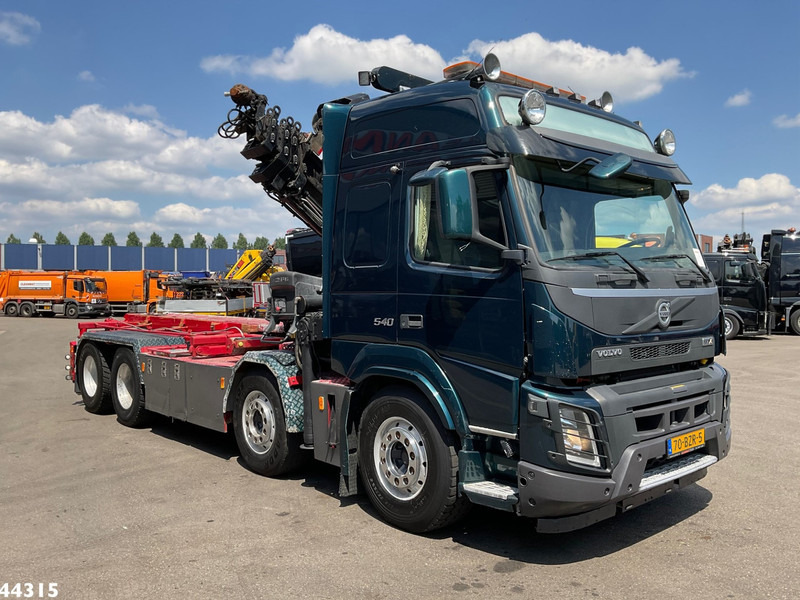 Volvo FMX 540 8x4 Euro 6 Hiab 28 Tonmeter laadkraan - Камион со кабелски систем, Камион со кран: слика 5 Volvo FMX 540 8x4 Euro 6 Hiab 28 Tonmeter laadkraan - Камион со кабелски систем, Камион со кран: слика 5