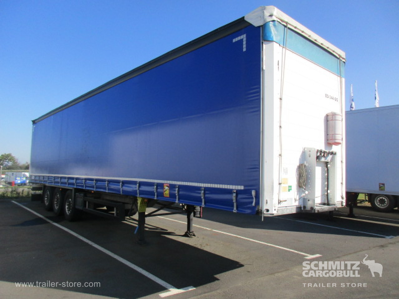 SCHMITZ Curtainsider Standard - Полуприколка со церада: слика 1 SCHMITZ Curtainsider Standard - Полуприколка со церада: слика 1