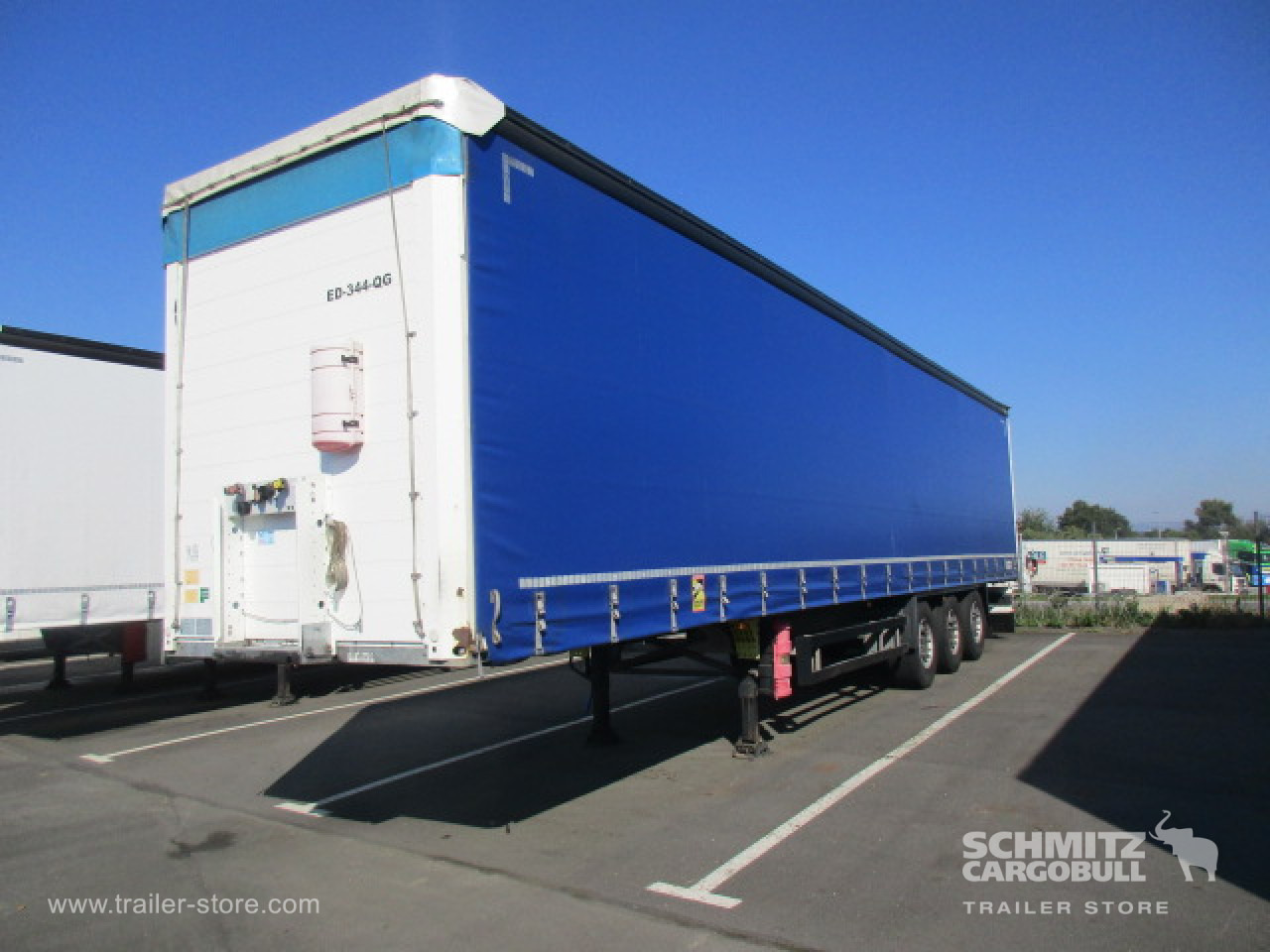 SCHMITZ Curtainsider Standard - Полуприколка со церада: слика 3 SCHMITZ Curtainsider Standard - Полуприколка со церада: слика 3