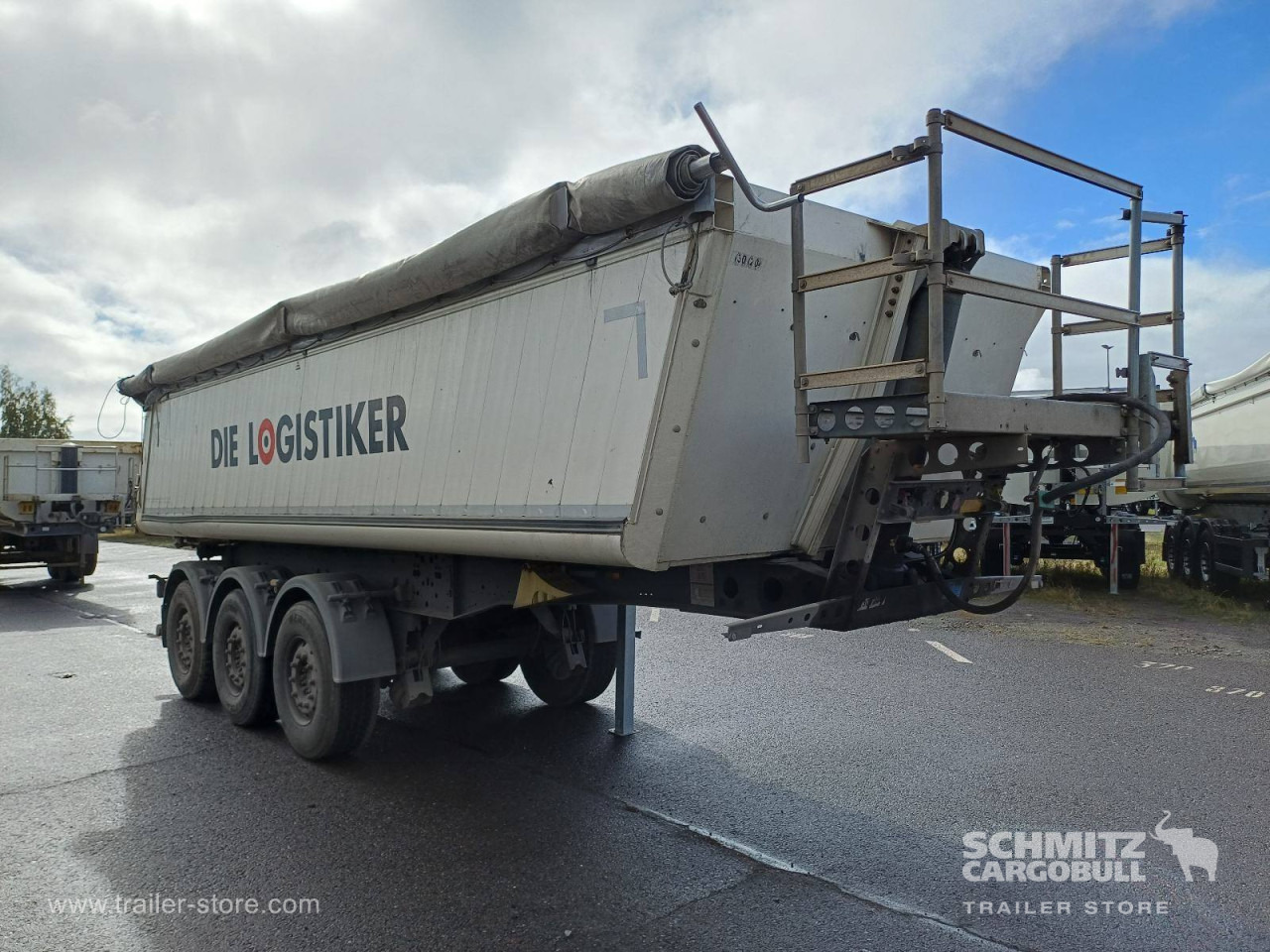 SCHMITZ Auflieger Kipper Alukastenmulde 24m³ - Кипер полуприколка: слика 1 SCHMITZ Auflieger Kipper Alukastenmulde 24m³ - Кипер полуприколка: слика 1