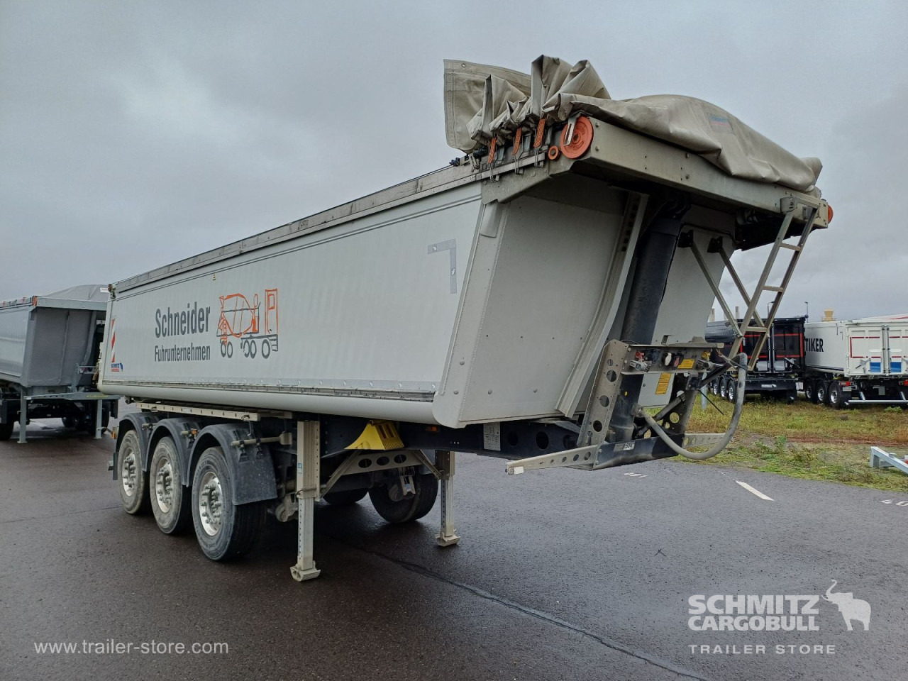 SCHMITZ Auflieger Kipper Alukastenmulde 24m³ - Кипер полуприколка: слика 1 SCHMITZ Auflieger Kipper Alukastenmulde 24m³ - Кипер полуприколка: слика 1