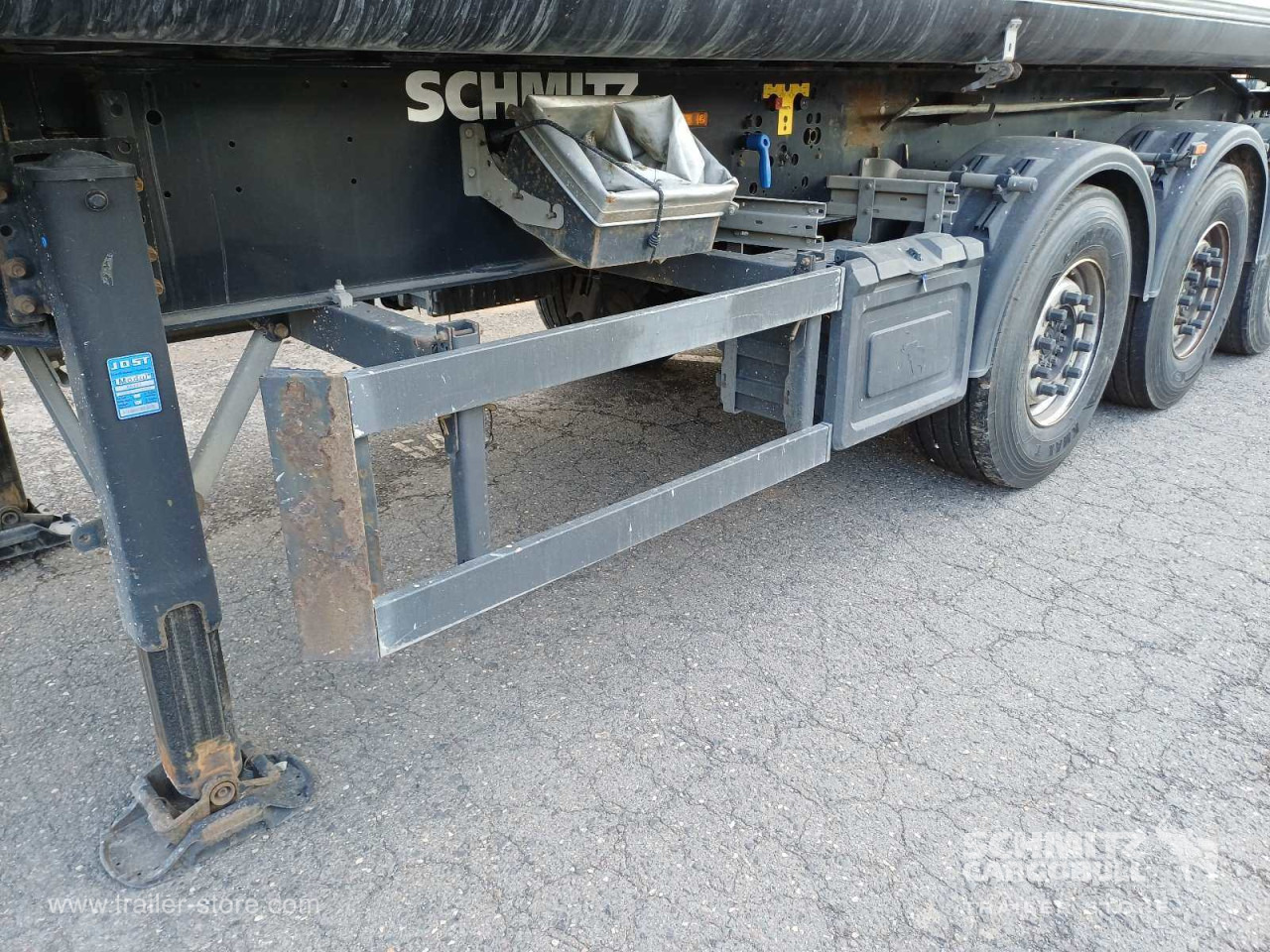 SCHMITZ Auflieger Kipper Alukastenmulde 54m³ - Кипер полуприколка: слика 2 SCHMITZ Auflieger Kipper Alukastenmulde 54m³ - Кипер полуприколка: слика 2