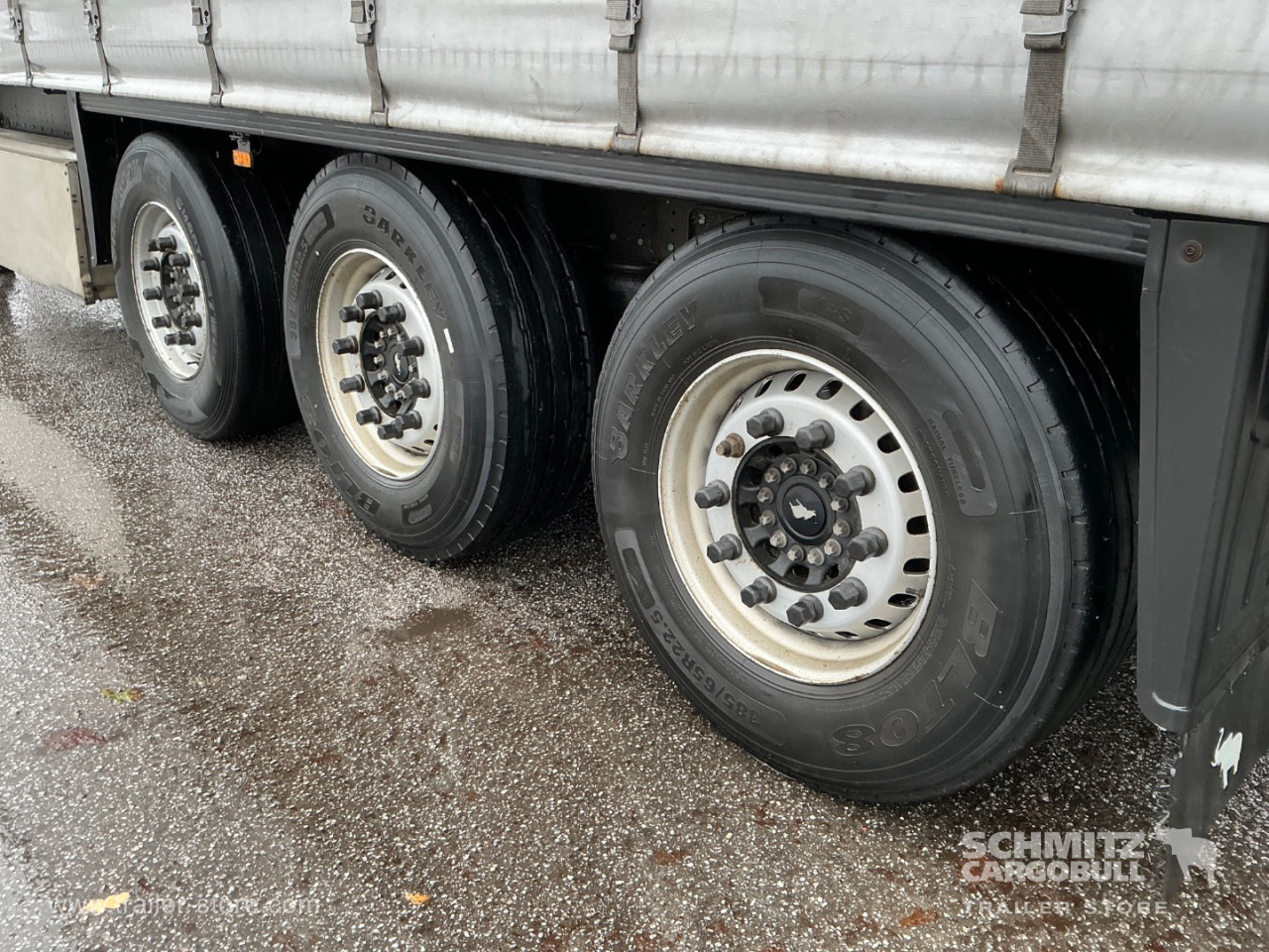 SCHMITZ Curtainsider Standard , Folding wall right - Полуприколка со церада: слика 3 SCHMITZ Curtainsider Standard , Folding wall right - Полуприколка со церада: слика 3