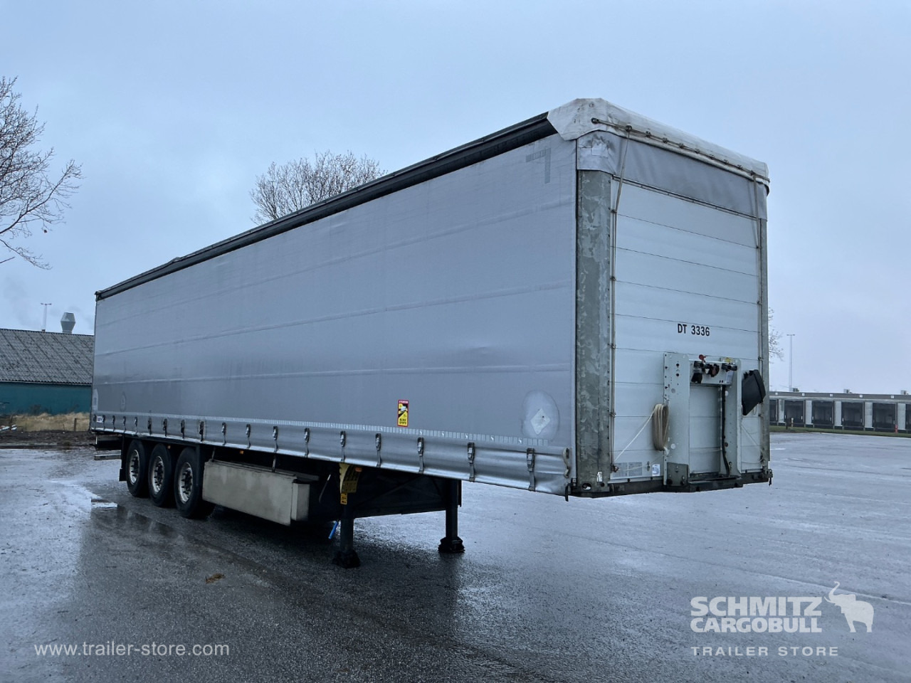 SCHMITZ Curtainsider Standard , Folding wall right - Полуприколка со церада: слика 1 SCHMITZ Curtainsider Standard , Folding wall right - Полуприколка со церада: слика 1