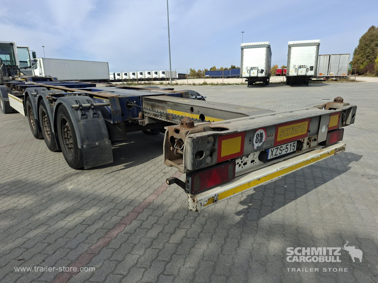 SCHMITZ Containerchassis Standard - Транспортер на контејнер/ Полуприколка со променливо тело: слика 3 SCHMITZ Containerchassis Standard - Транспортер на контејнер/ Полуприколка со променливо тело: слика 3